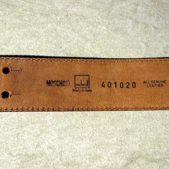 Moschino Leather Belt main image 9